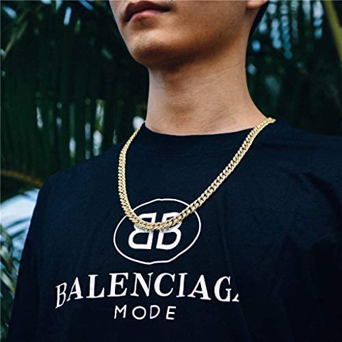 8mm Diamond Cuban Link Necklaces