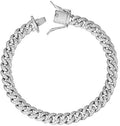 8mm Diamond Cuban Link Necklaces